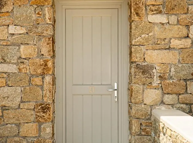 Ήσυχο Κυκλαδίτικο Πέτρινο Σπίτι Total Stone 5 Daire